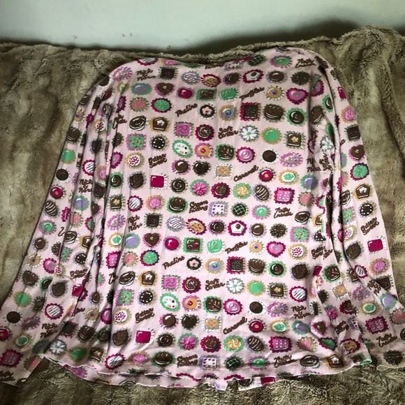 NICK&NORA SWEETS PJS, RARE PLUS SZ3X, EUC, SWEETS THROUGHOUT, JERSEYW/GLITTER… - Picture 8 of 15